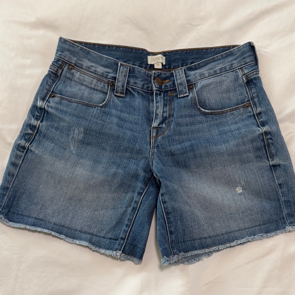 J. Crew Classic Blue Jean Shorts